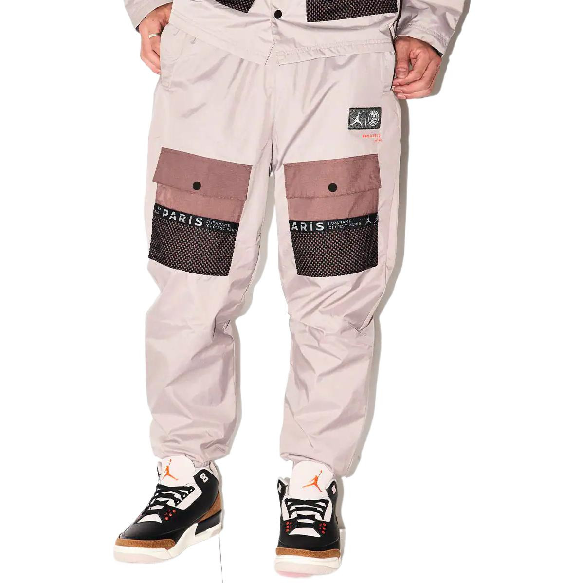 Air Jordan x Paris Saint-Germain Series Feet Sports Pants DM3107-010 - 3