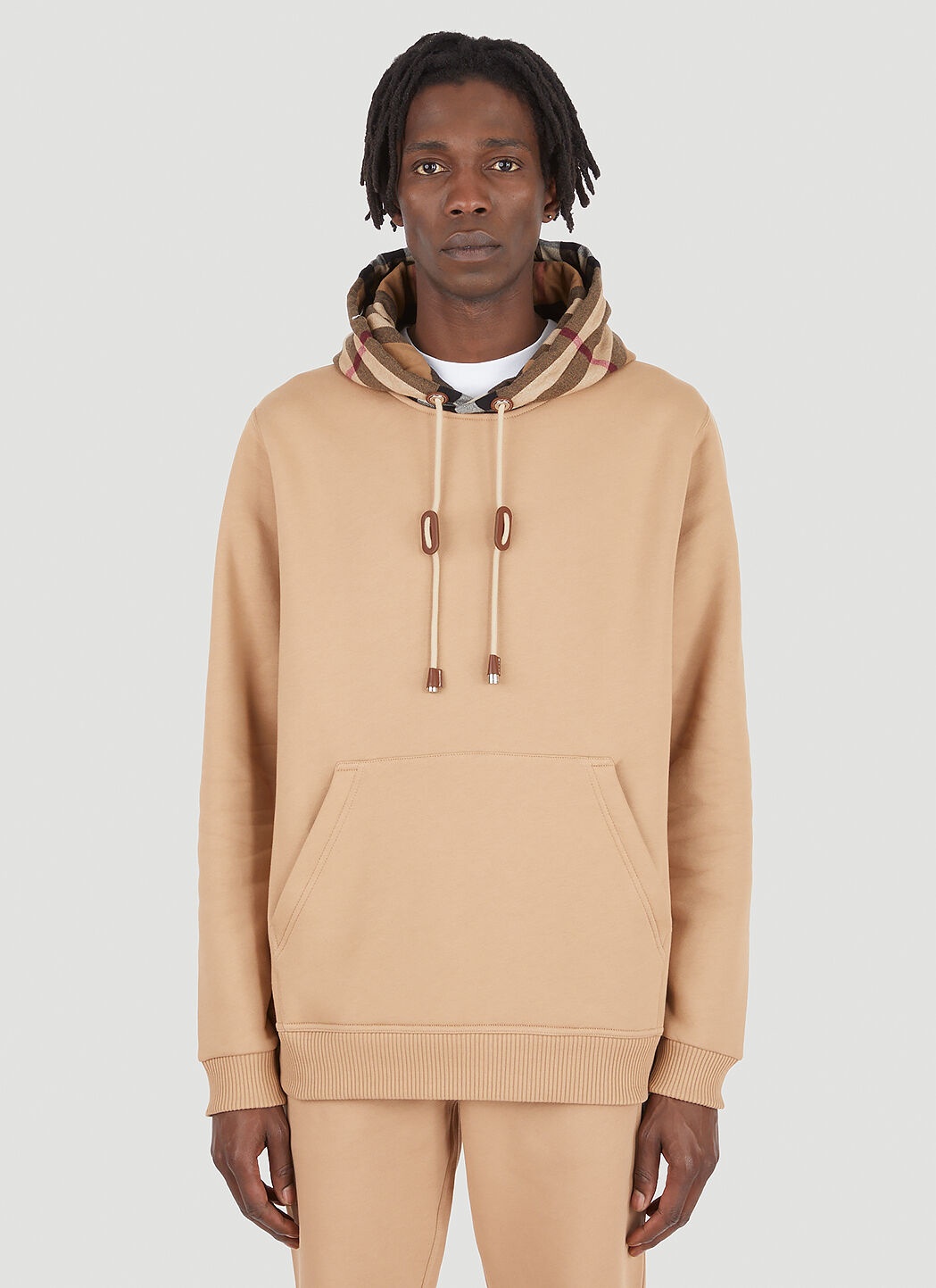 【関税込み】BURBERRY SAMUEL' HOODIE Burberry Samuel Cotton Zip-up Hoodie | italist