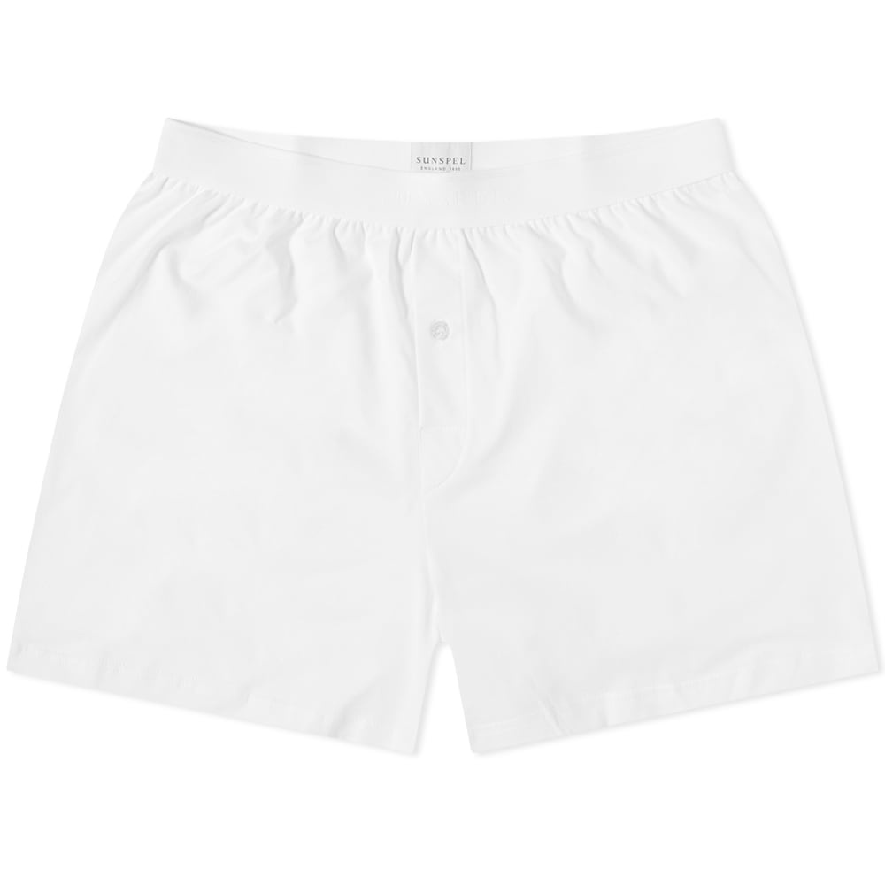 Sunspel Superfine One Button Boxer Short - 1