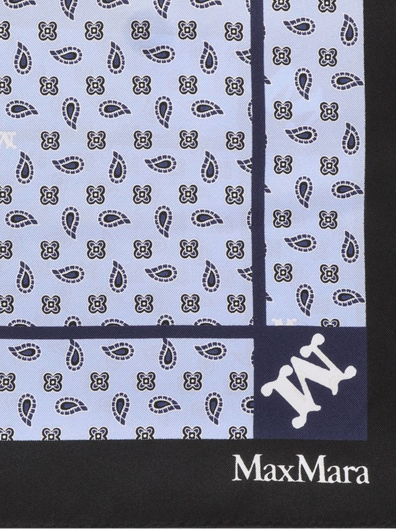 Max Mara printed silk scarf outlook