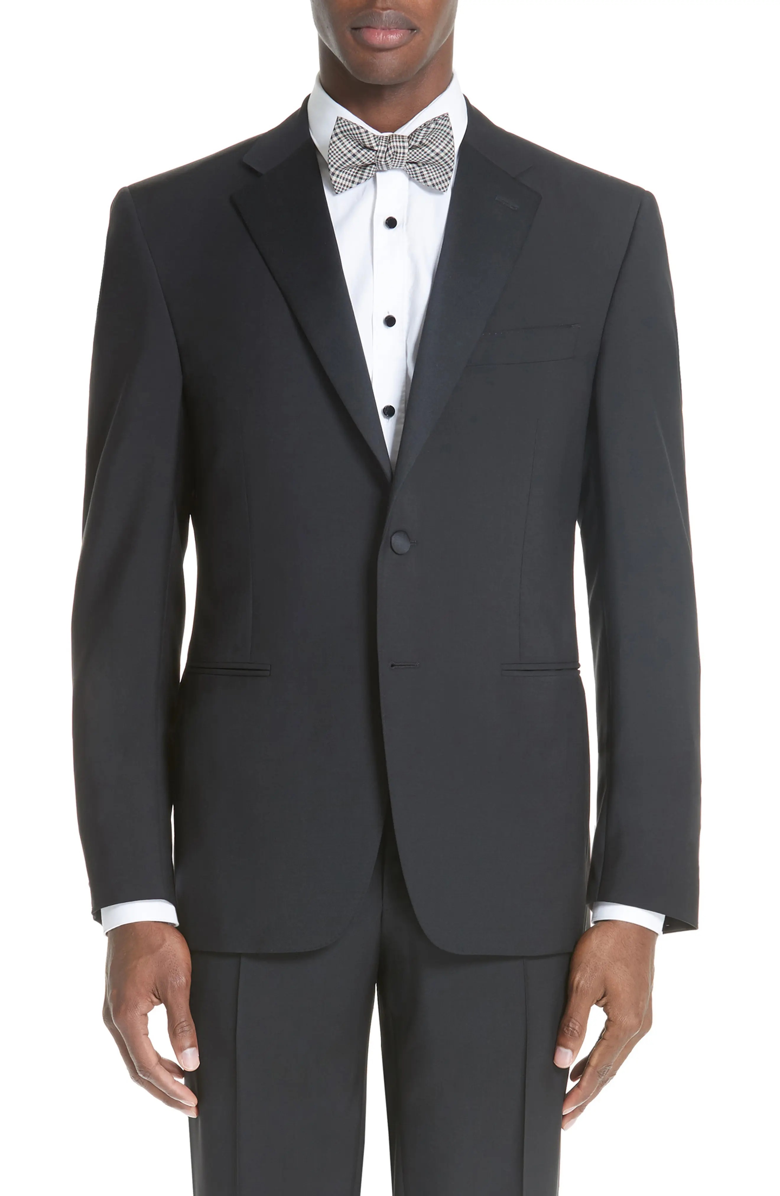 13000 Classic Fit Wool & Mohair Tuxedo - 7