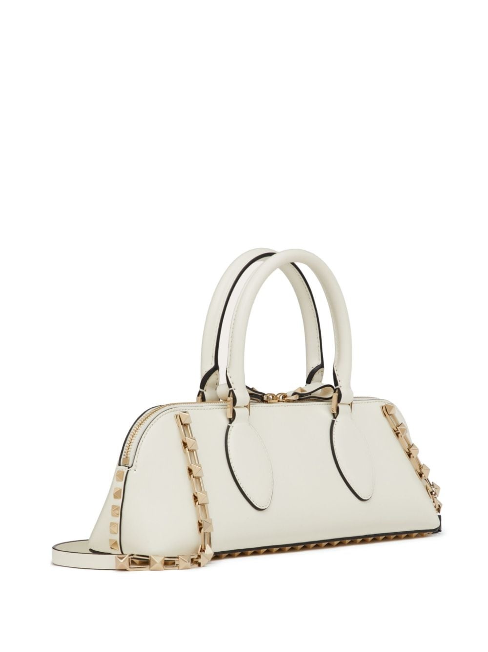 Rockstud East-West leather handbag - 4