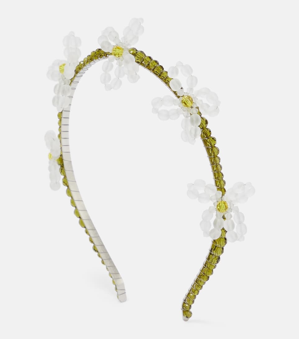 Embellished floral headband - 1
