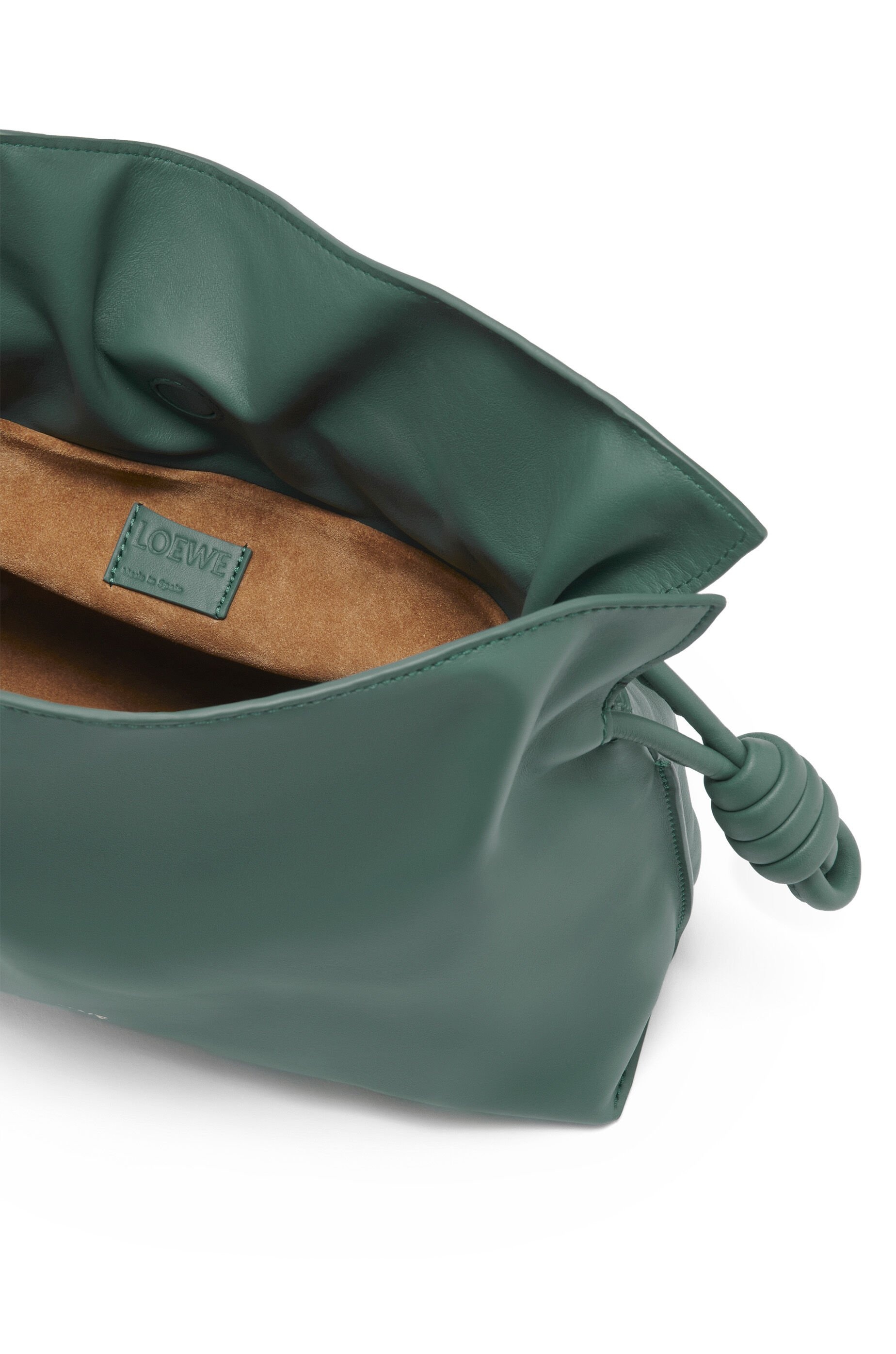 Medium Flamenco clutch in nappa calfskin - 7