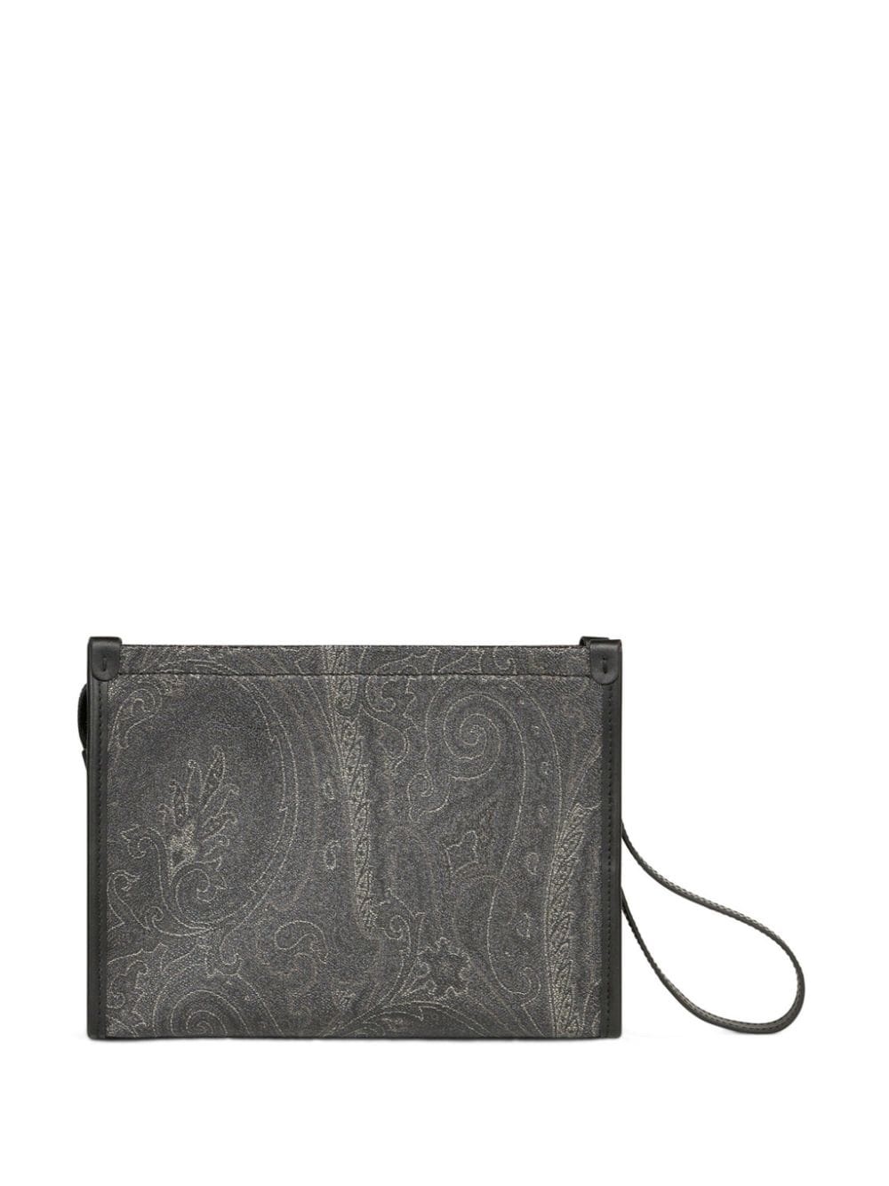 Essential paisley-print clutch bag - 2