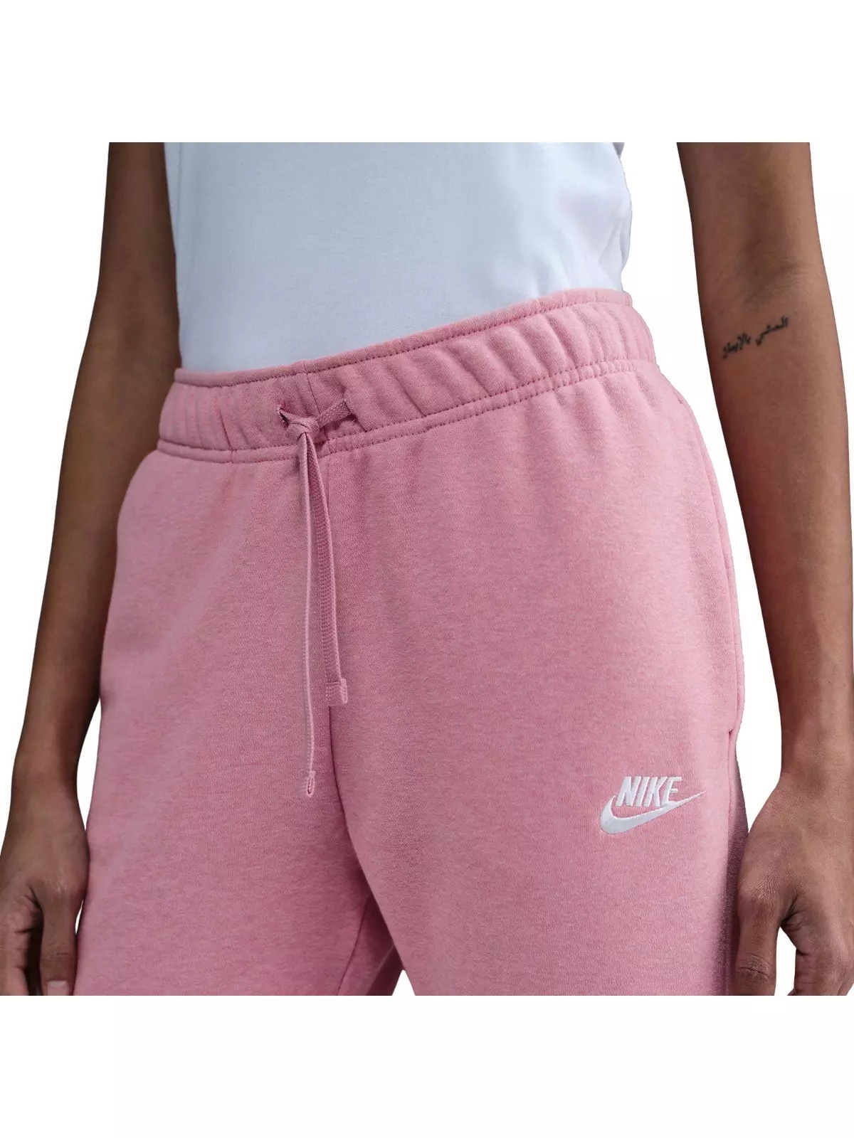Women's Sportswear Club Fleece Mid-Rise Joggers - Pink - 5