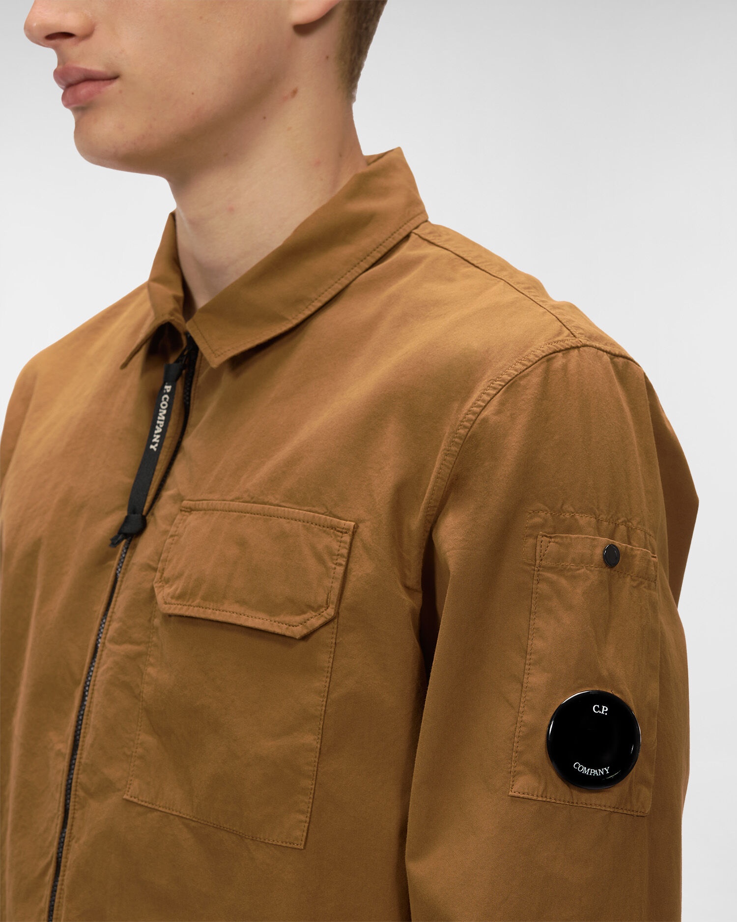 Gabardine Zipped Shirt - 5