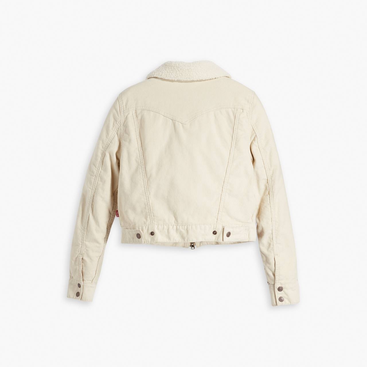 SLIM SHERPA CORDUROY TRUCKER JACKET - 6