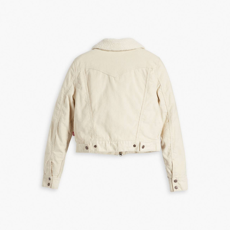 SLIM SHERPA CORDUROY TRUCKER JACKET 6