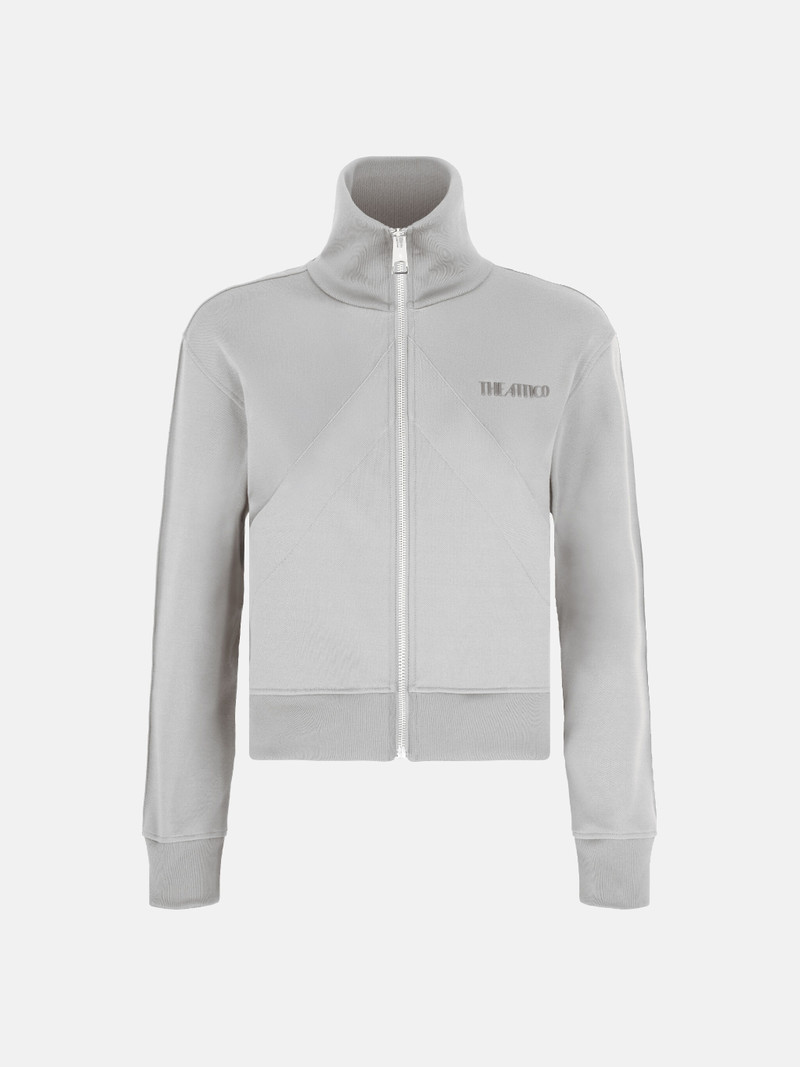 MELANGE GREY JACKET - 1