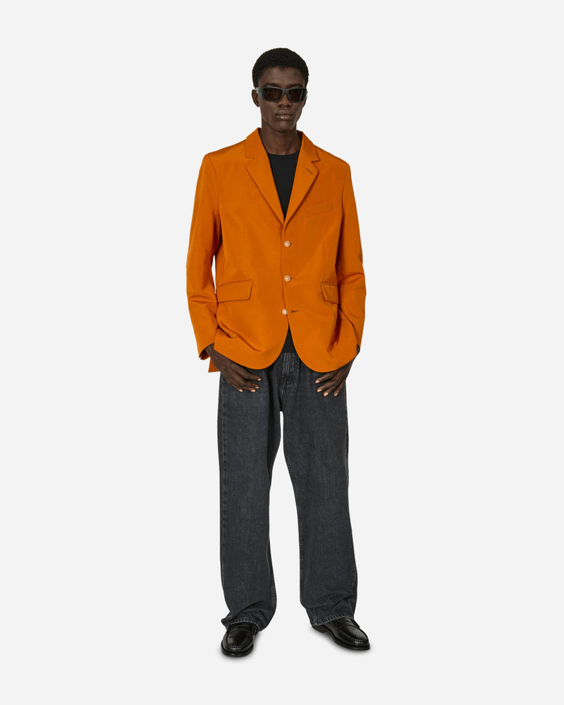 BODE Ginger Faille Single-Breasted Suit Jacket Orange outlook