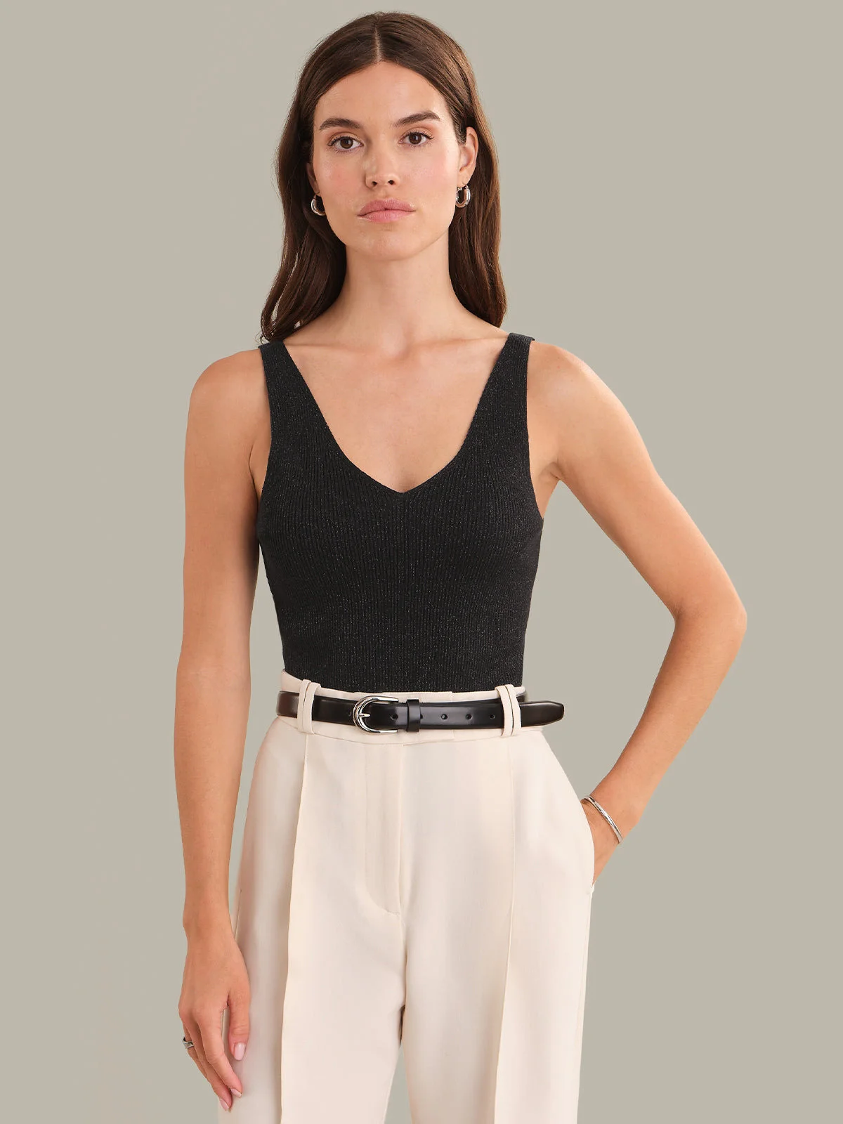 Opal: Wool Rib Tank - 1