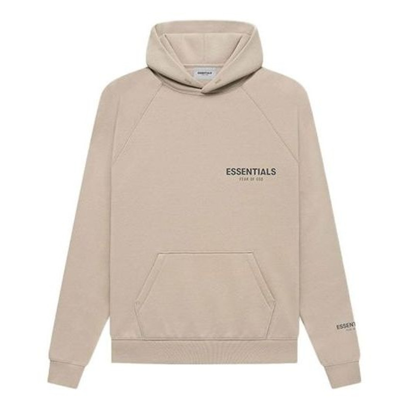 Fear of God Essentials FW21 Core Collection Pullover Hoodie 'Tan' FOG-FW21-159 - 1