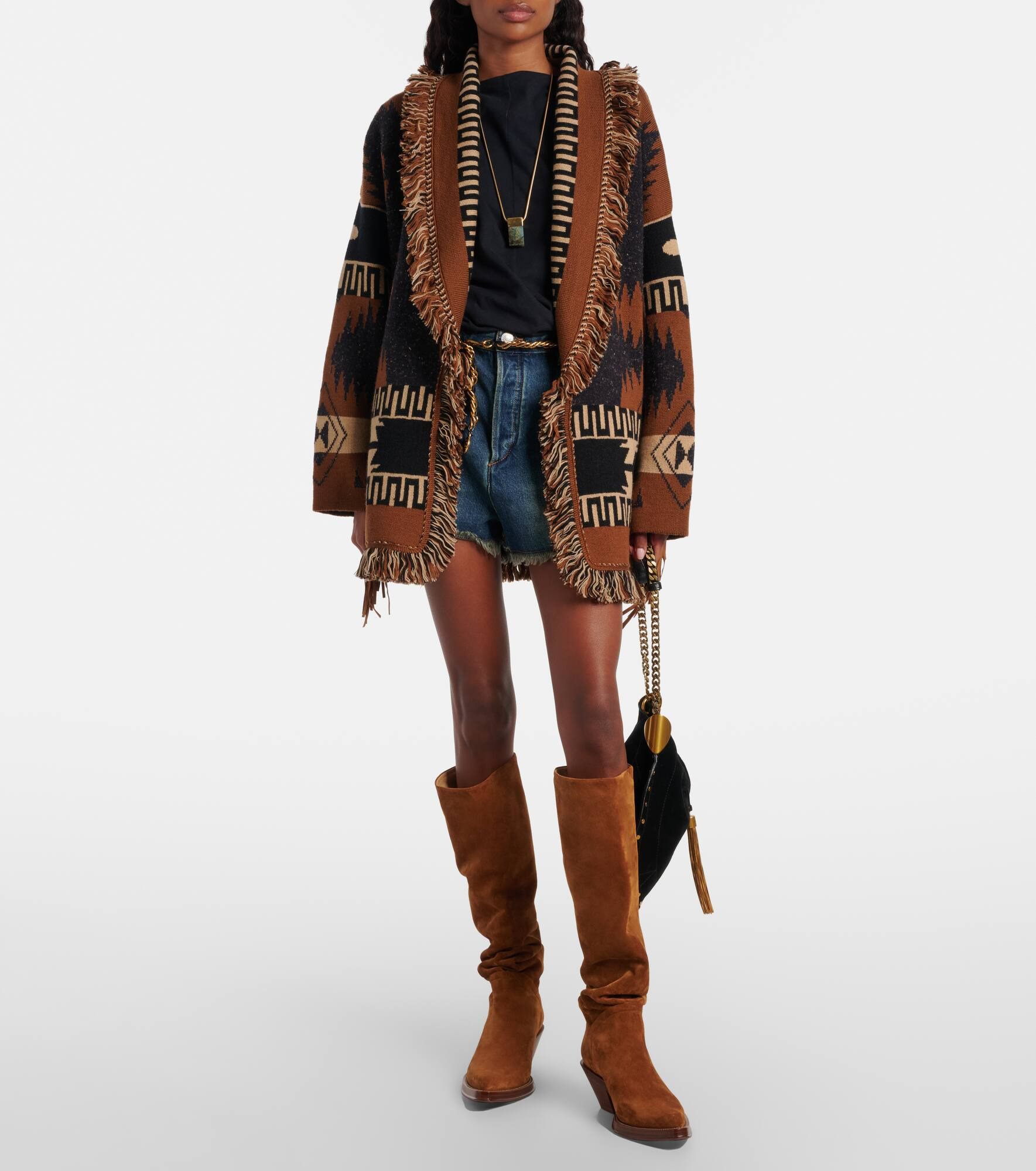 Dreamscape wool-blend cardigan - 2