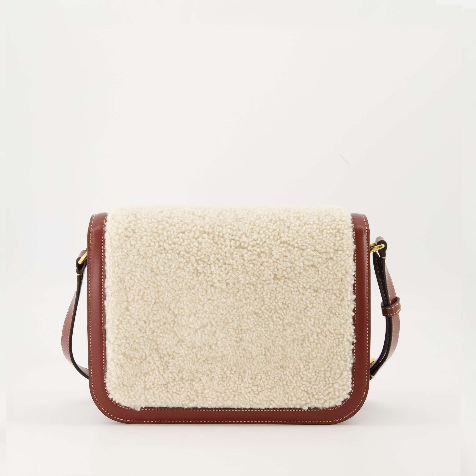 Sac en cuir et laine - 2