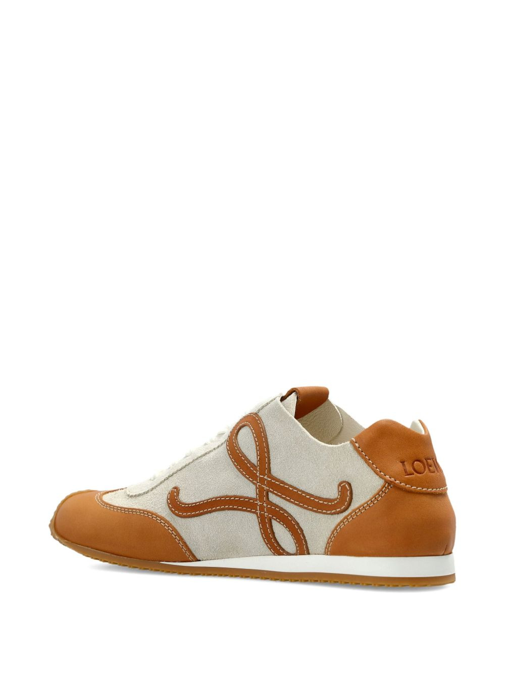 Ballet Runner 2.0 leather logo sneakers - 4