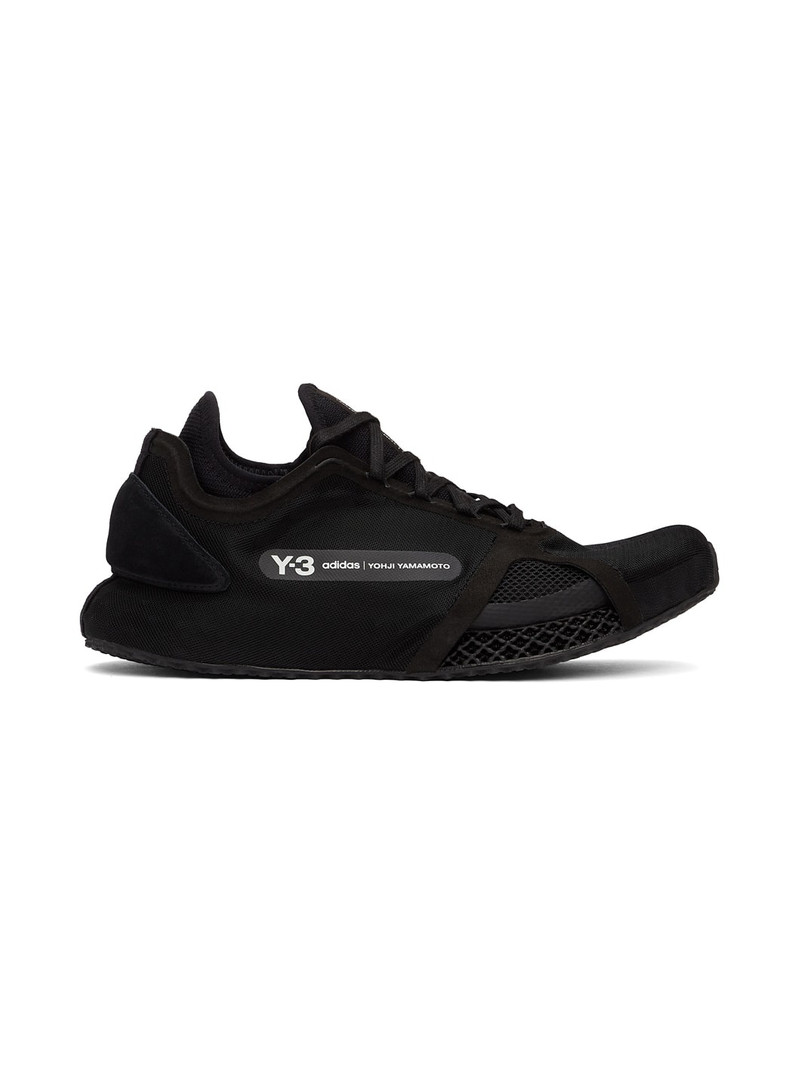 Black 4D IOW Sneakers - 1
