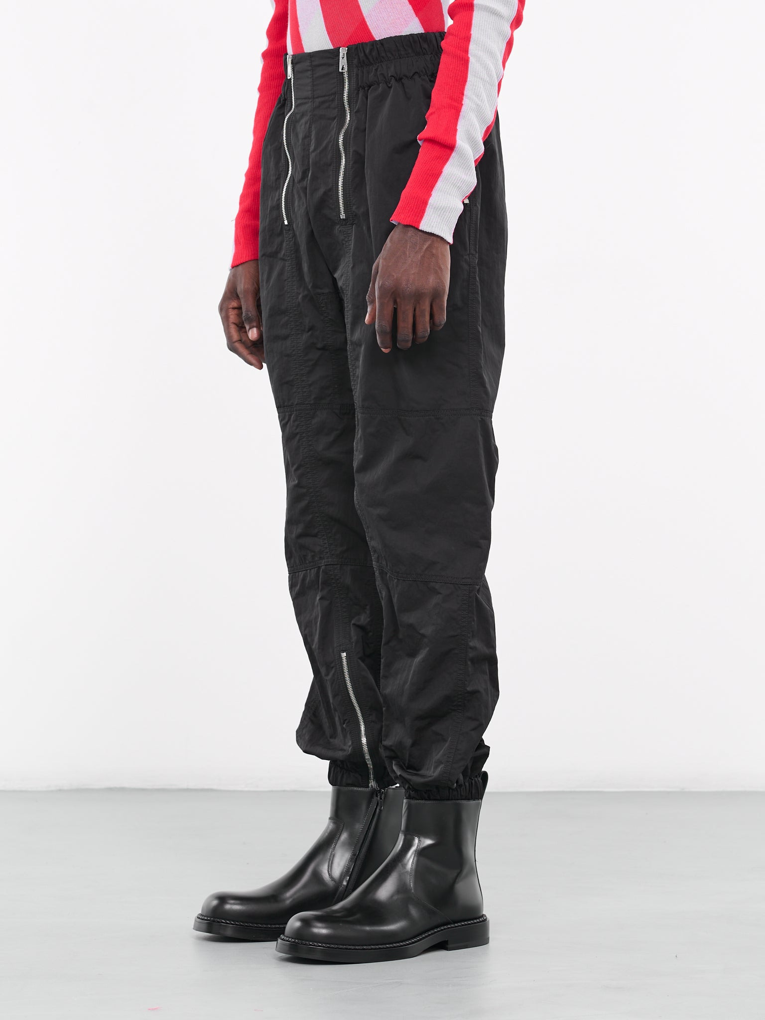 Zipped Nylon Pants - 2