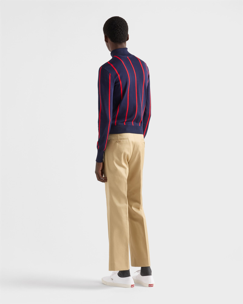Cotton turtleneck sweater 5