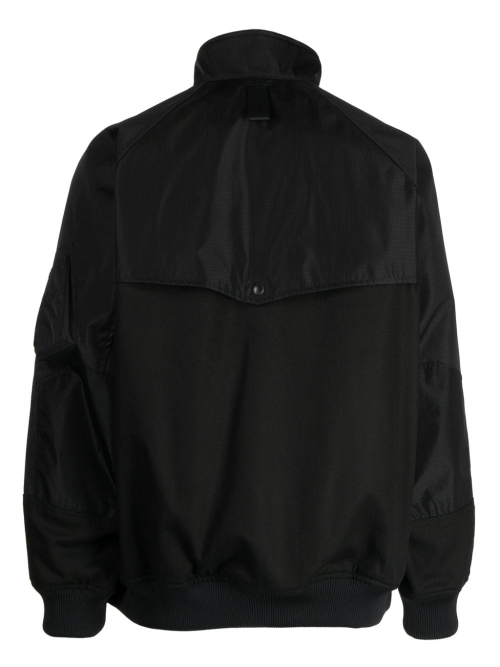 funnel-neck zip-up jacket - 2