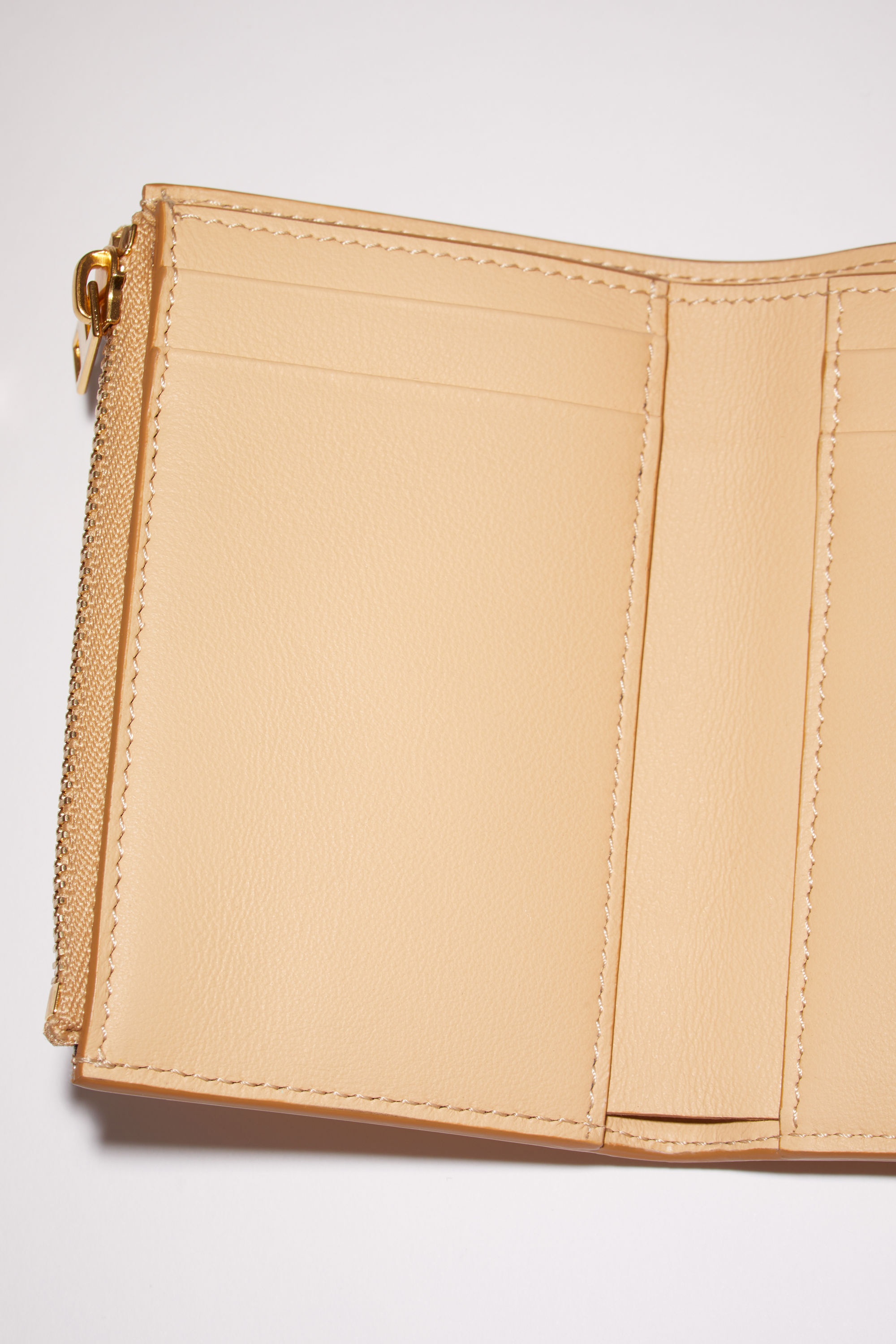 Musubi folded wallet - Dune beige - 6