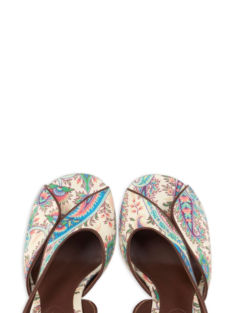 printed ankle-strap sandals 4
