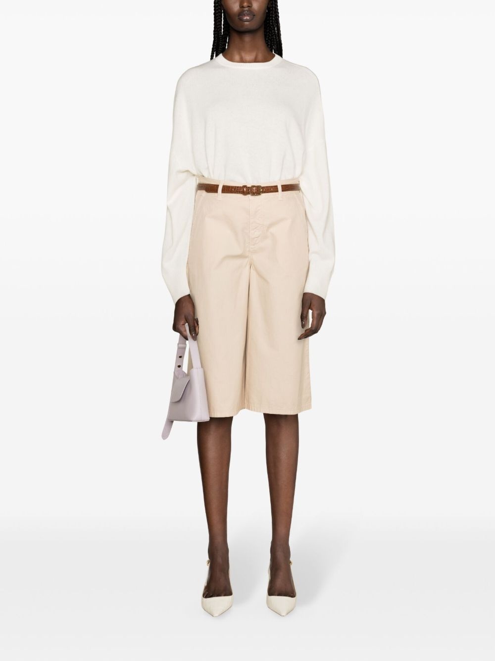 crew-neck cashmere jumper - 2