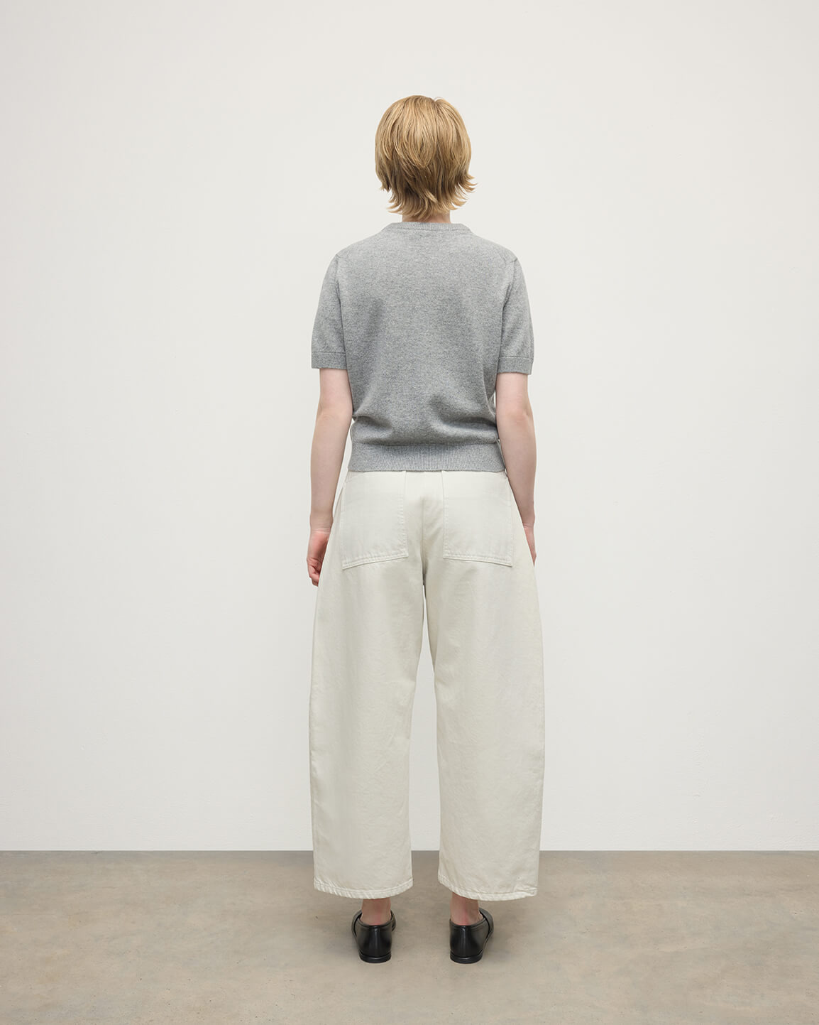 Classic Cashmere Grey T-shirt - 4