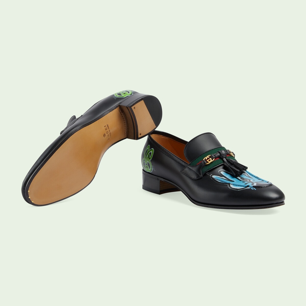 Men's loafer with Web and Interlocking G - 6
