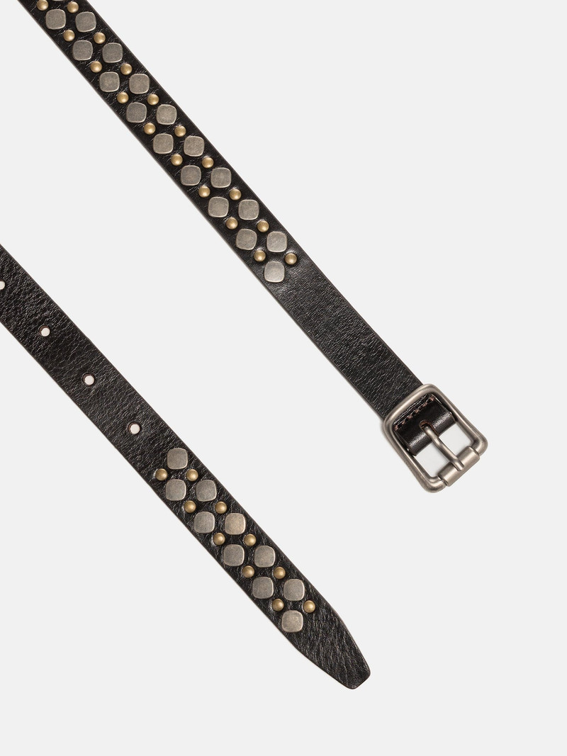 Lemaire Rio Studs Belt 20 Dark Brown outlook