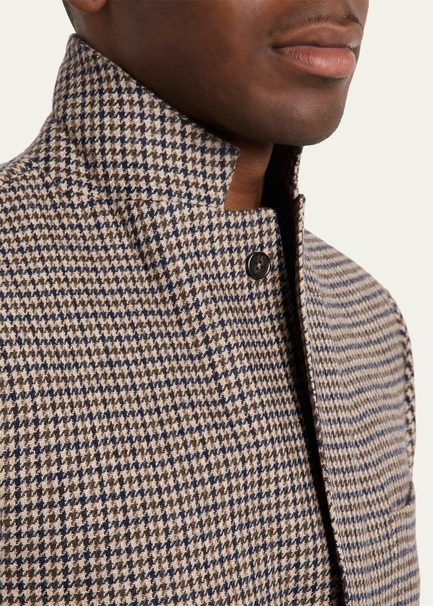 Men's Arthur Houndstooth Single-Breasted Sport Coat - 6