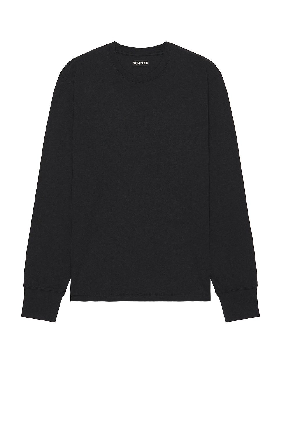 Tシャツ・カットソー TOM FORD SS25 TSHIRT LONG SLEEVE (JCL006JMT002S23 AW002) LYOCELL COTTON LONG SLEEVE T-SHIRT | Tom Ford Fashion