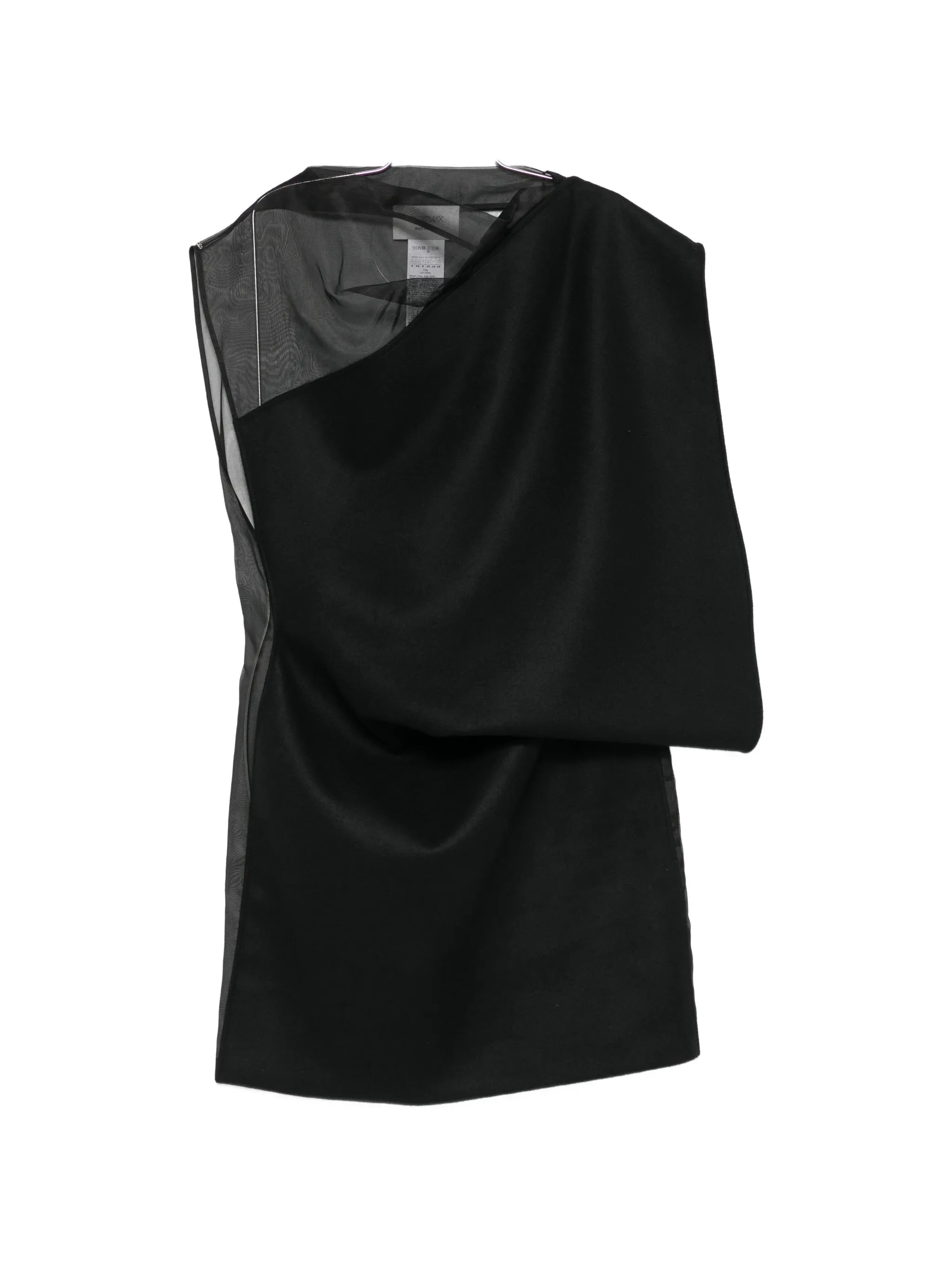 Sportmax Asymmetric Draped-panel Midi Dress - 1
