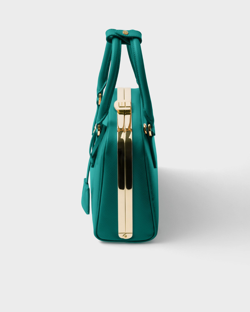 Prada Pyramid Saffiano leather mini bag 5