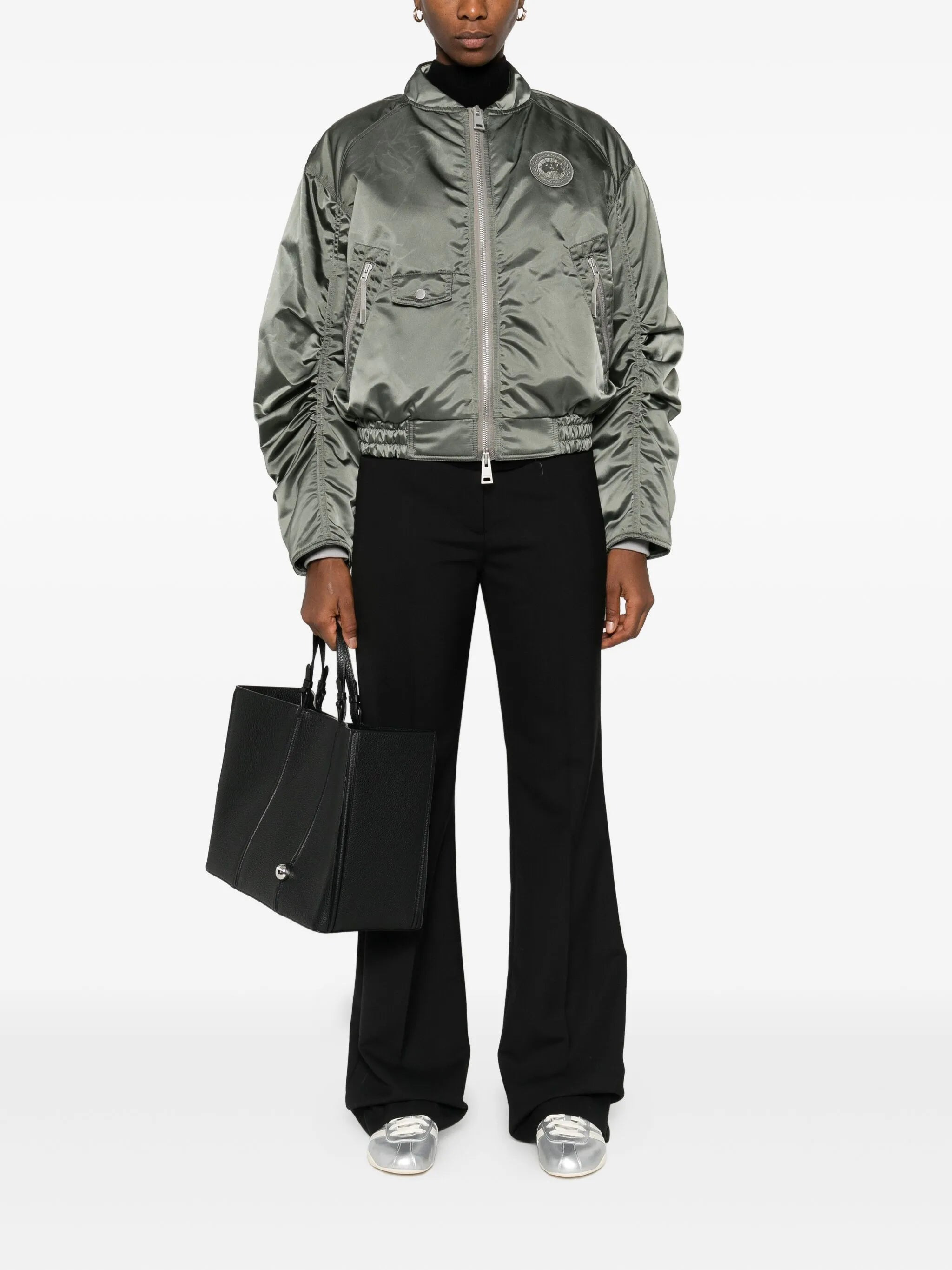 zip-up bomber jacket - 2