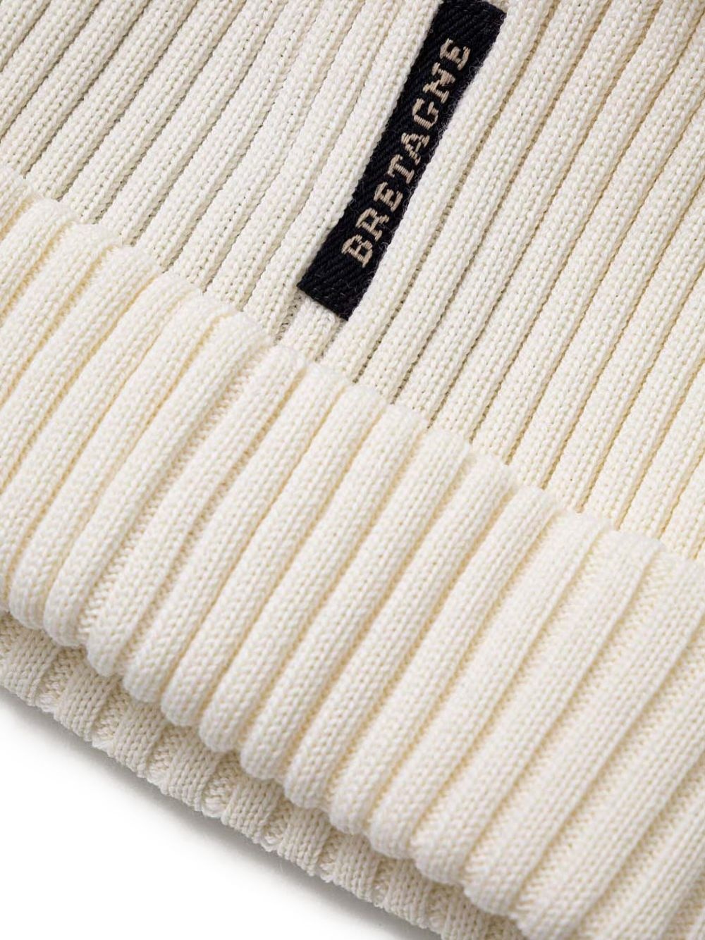 logo-appliqué beanie hat - 2