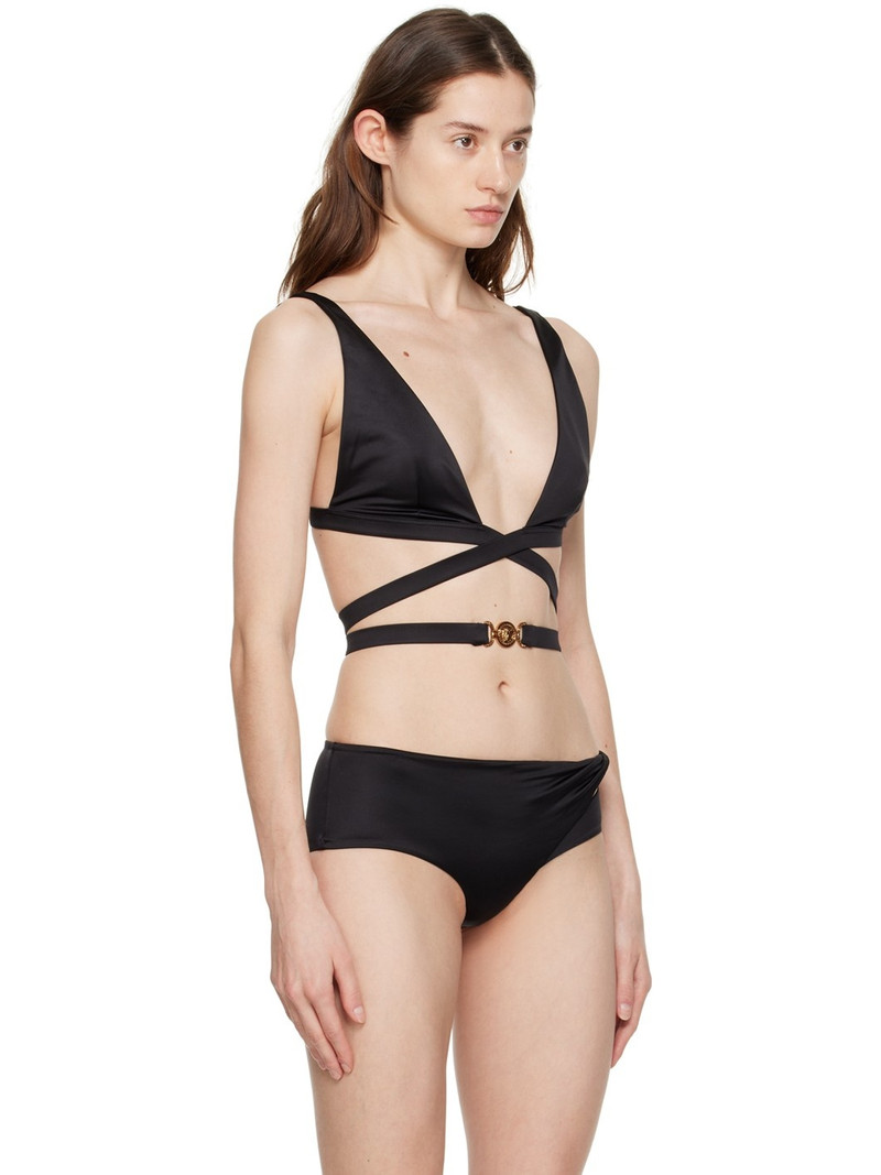 logo-embellished bikini top 2