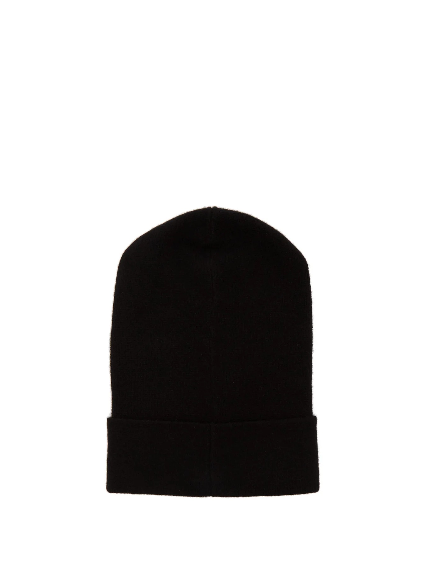 Logo cashmere beanie hat - 3