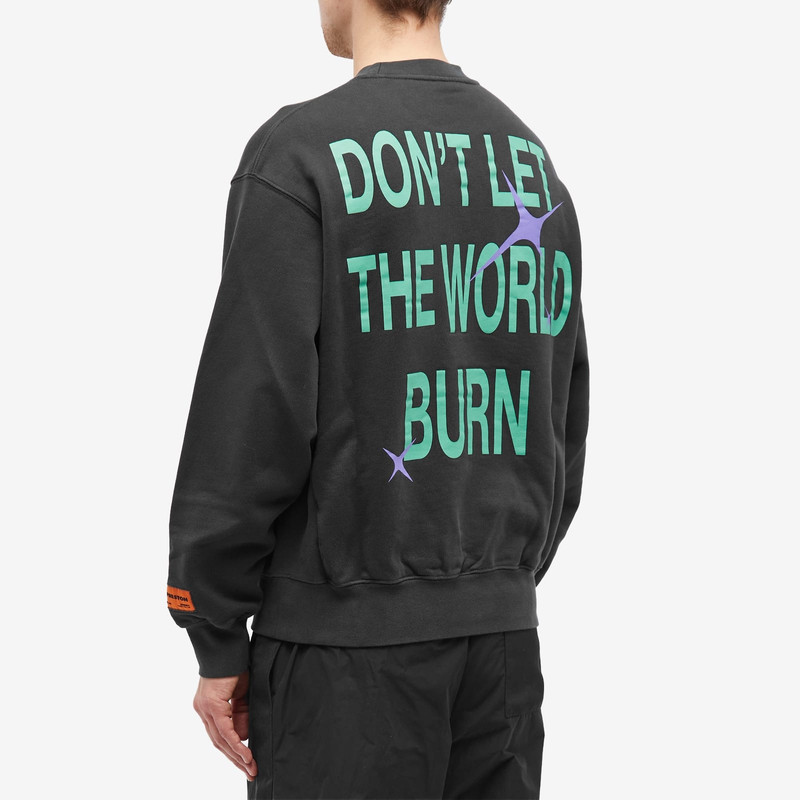 Heron Preston Burn Crew Sweat 3