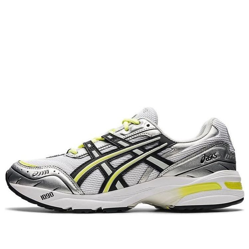 ASICS 젤 1090' 백색은 황색 1201A484-100 1