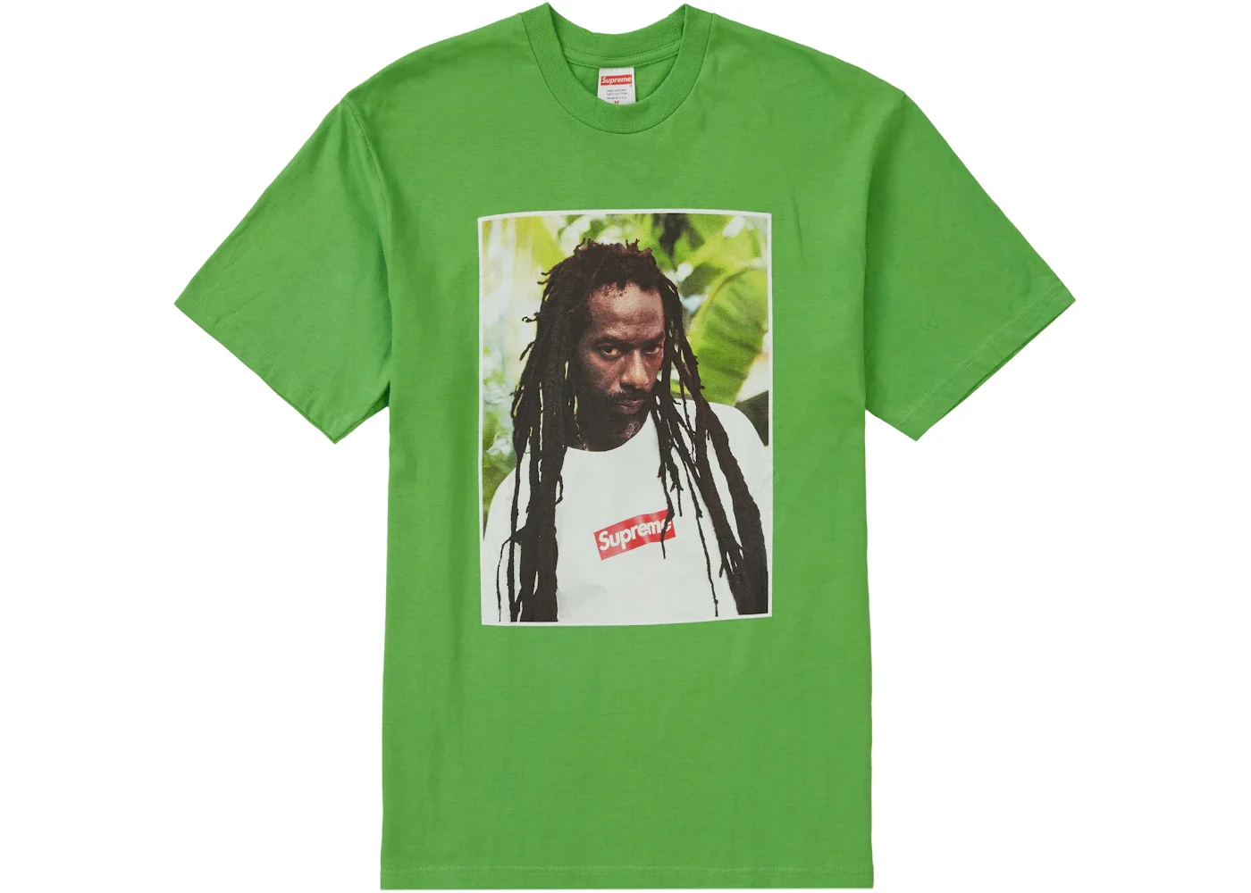 Supreme Buju Banton Tee Green - 1