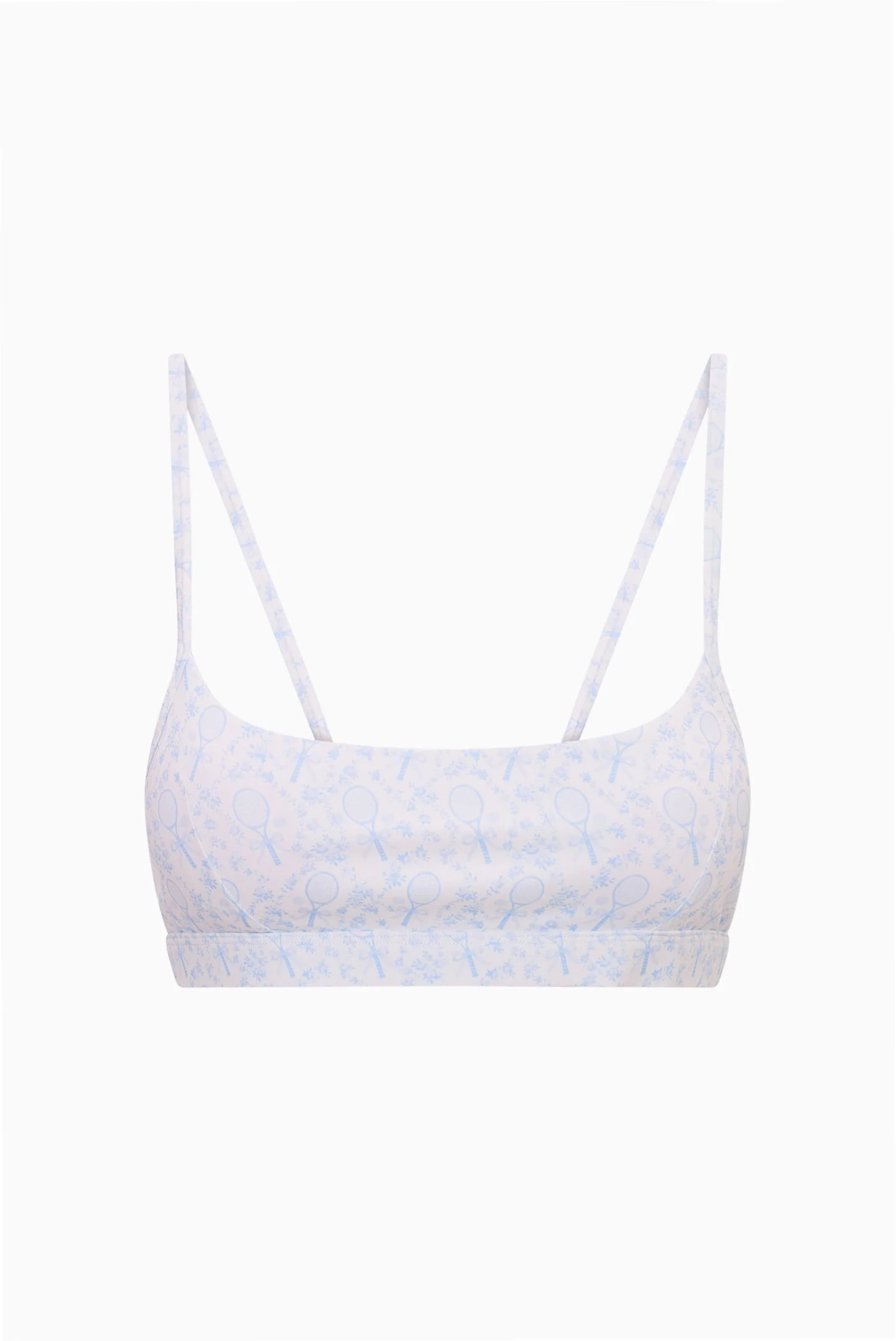 Cadelle Tennis Print Sports Bra - 1
