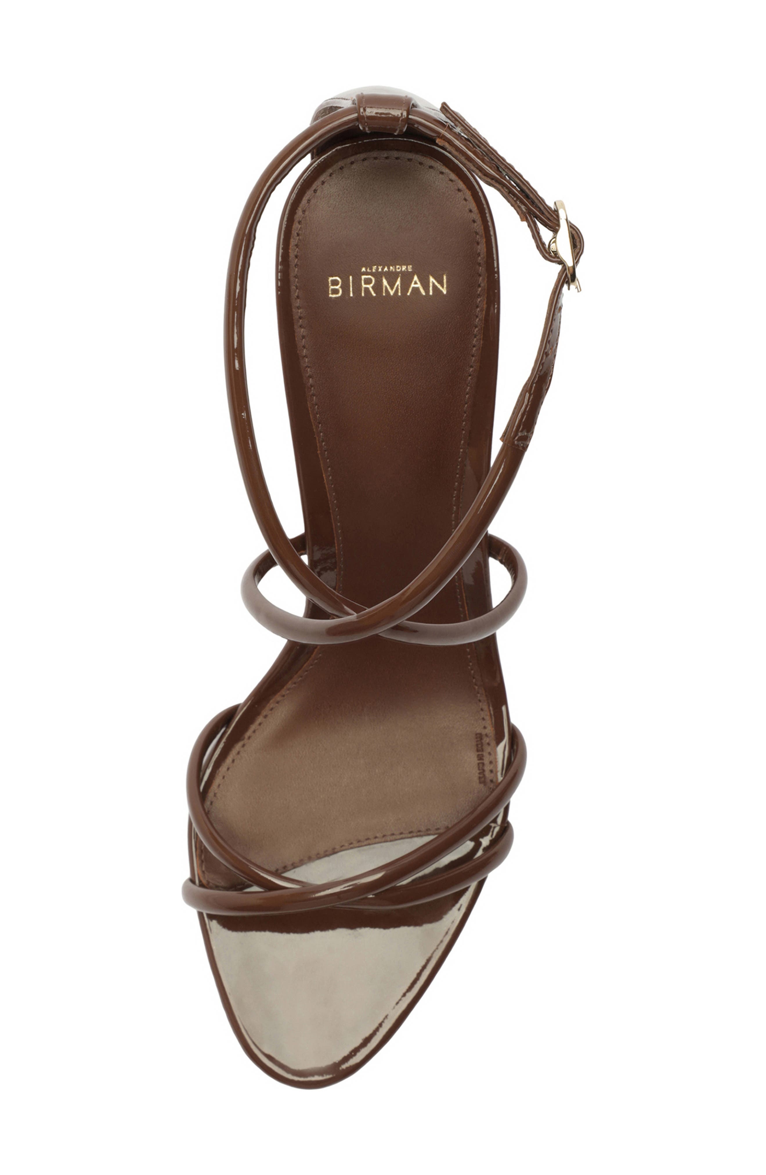Alexandre Birman Lory Strappy Sandal in Rich Brown at Nordstrom - 5