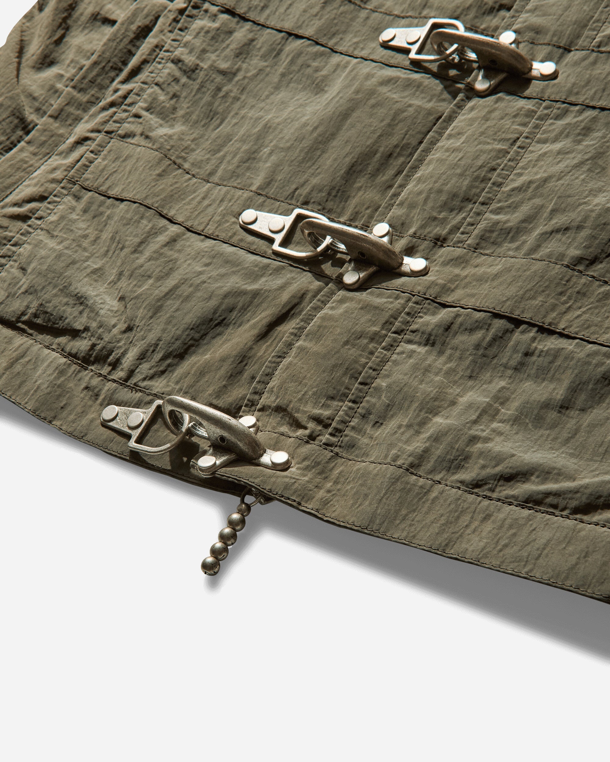 Men's Scarred Bio Soldier Jacket Khaki - 4