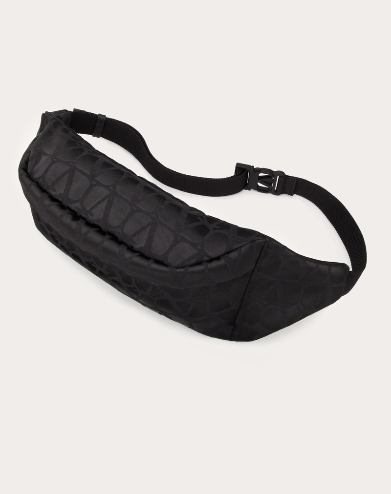 Valentino BLACK ICONOGRAPHE NYLON BELT BAG outlook