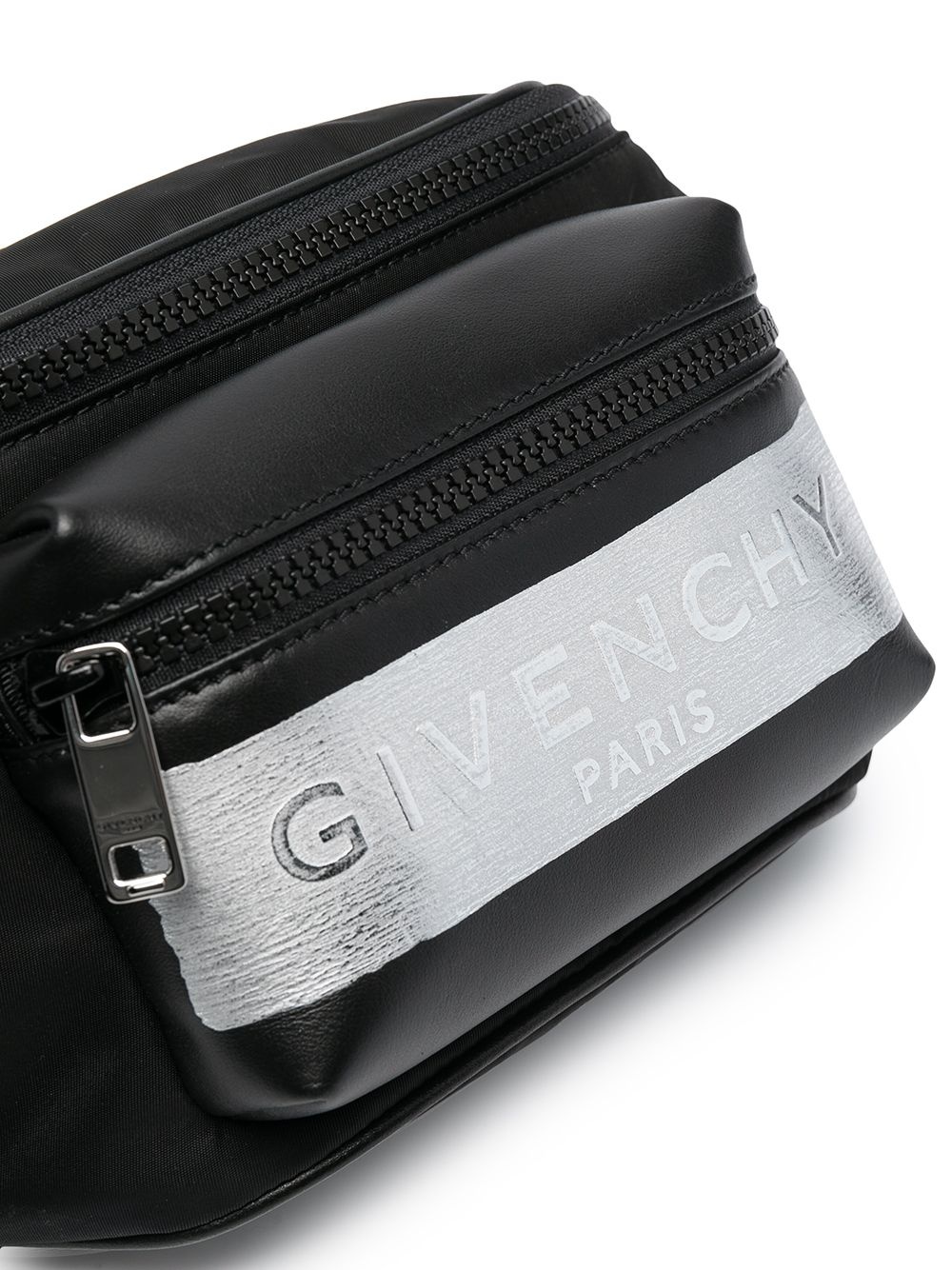 brushed logo belt bag - 4