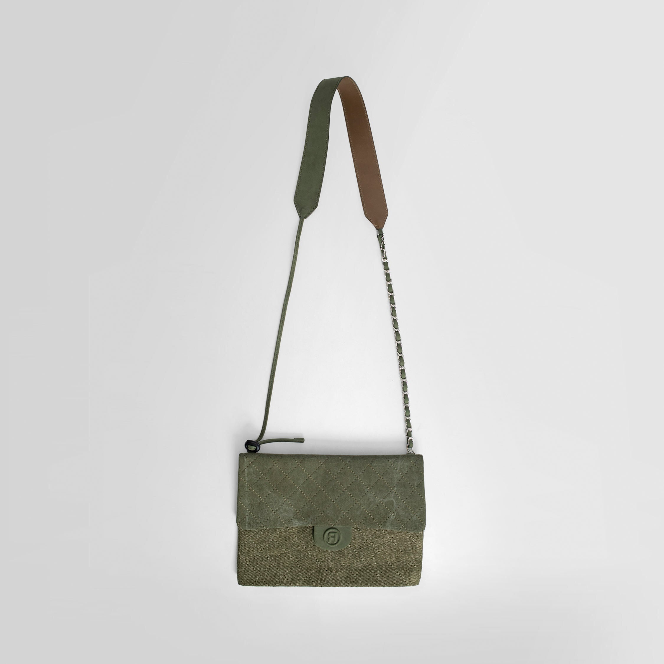 READYMADE MAN GREEN SHOULDER BAGS - 4