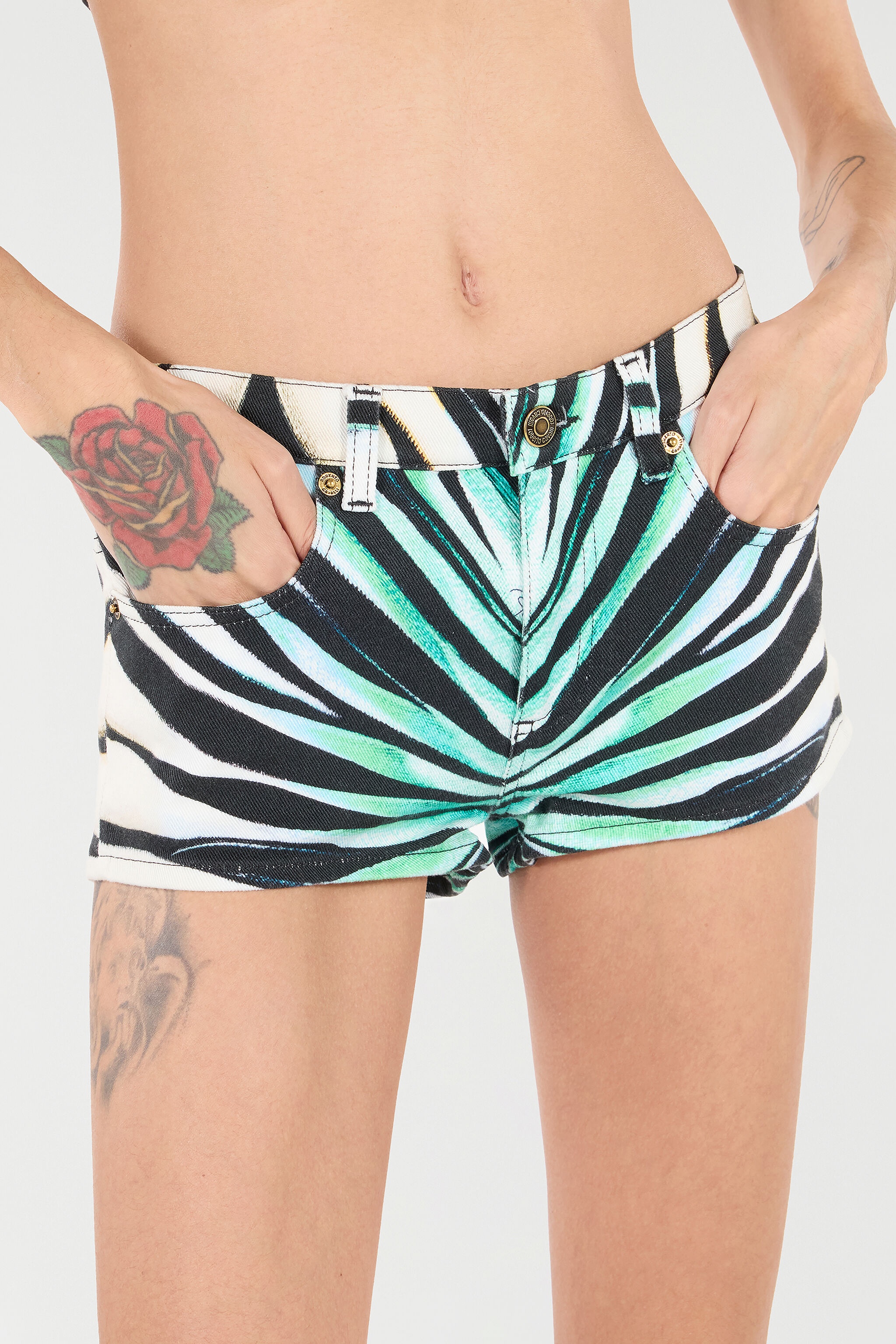Ray Of Sea Print Shorts - 6