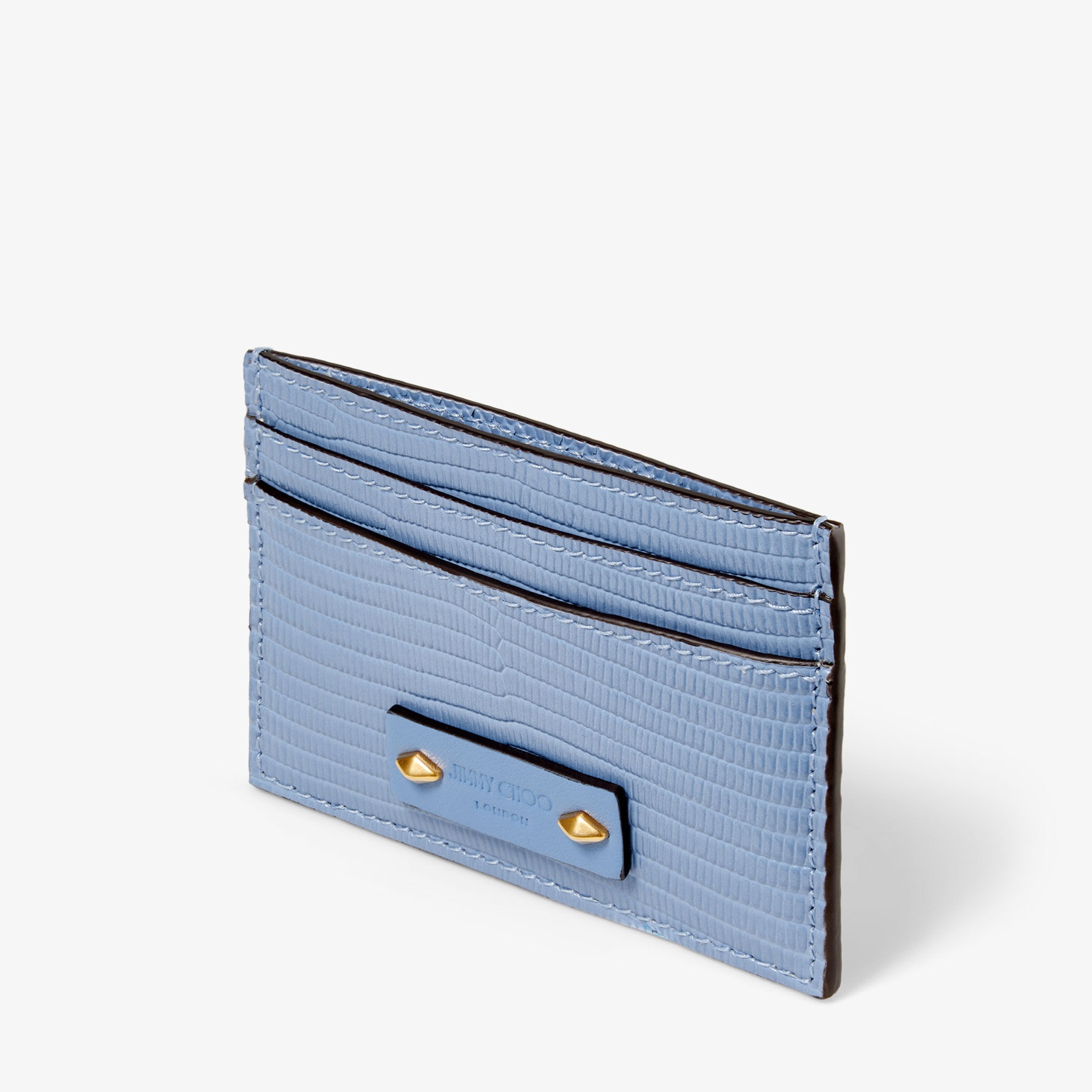 Umika
Denim Lizard Print Card Holder - 2