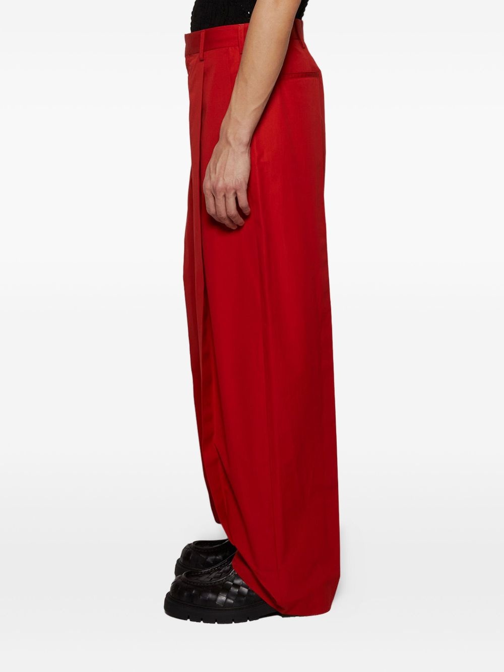 straight-leg trousers - 4